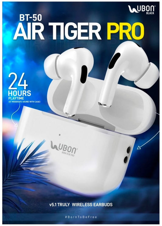BT-50 AIR TIGTER PRO WITH 24HOURS PLAYTIME EARBUDS